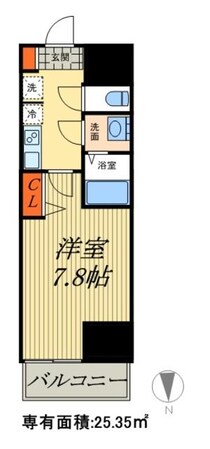 ラフィスタ大師前EASTの物件間取画像